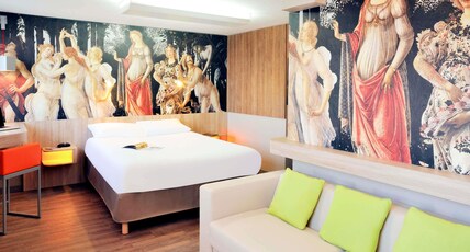 ibis Styles Lille Marcq en Baroeul Room Type - Standard Family Suite with 1 double bed and a double sofa bed