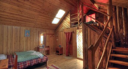 NEORA VALLEY JUNGLE CAMP. Room Type - SHIKRA - Duplex cottage with a king bed