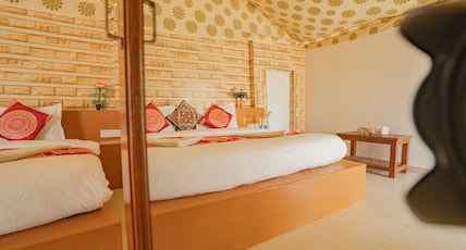 Royal Jaisalmer Resort with Swimming Pool Room Type - Ac luxury tent with balcony Royal Jaisalmer Resort with Swimming Pool Room Type - Ac luxury tent with balcony