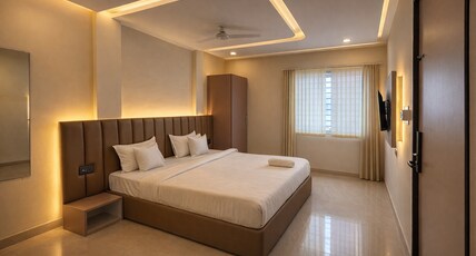 Venzaa Inn Room Type - Deluxe Room With City View