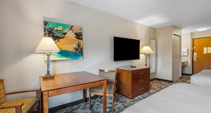 Best Western Ambassador Inn & Suites Room Type - 2 Queen Beds, Non-Smoking, Refrigerator, High Speed Internet Access, Coffee Maker, Hairdryer, Contin