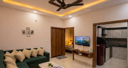 Couple Friendly Luxe 1BHK Workspace Vijay Nagar Room Type - Couple Friendly Luxe 1BHK Workspace Vijay Nagar