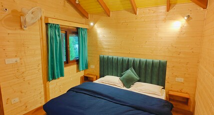 The Heimat Resort | River-view Tents Room Type - Garden view cabin
