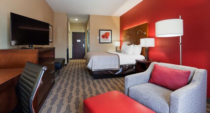 Best Western Plus Fairview Inn & Suites Room Type - 1 King Bed, Non-Smoking, Microwave, Refrigerator, High Speed Internet Access, Full Breakfast Best Western Plus Fairview Inn & Suites Room Type - 1 King Bed, Non-Smoking, Microwave, Refrigerator, High Speed Internet Access, Full Breakfast