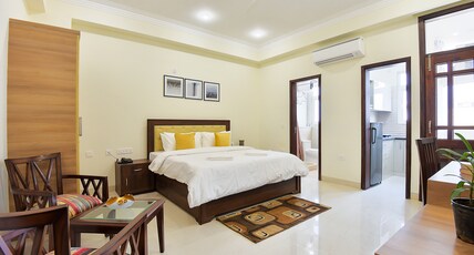 Olive Service Apartments - Golf Course Road Room Type - Studio with Balcony