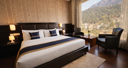 The Vaikunth (Central heated and Air cooled) Dharamshala & Mcleodganj Room Type - Superior Room with mountain view