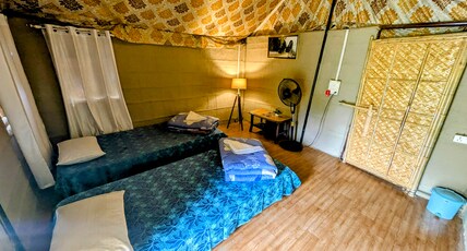 Chanaka Eco Camp ( Adventure Assam) Room Type - Swiss Tent
