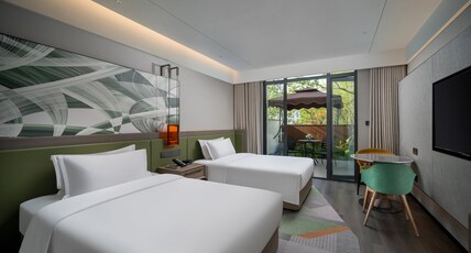XUZHOU YUNQUAN Room Type - 2 Double Standard Courtyard Access