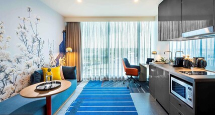 Novotel Melbourne Preston Room Type - King Bed Studio Room with kitchenette Novotel Melbourne Preston Room Type - King Bed Studio Room with kitchenette