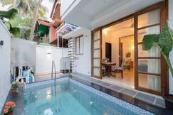 Candolim Bliss Villa pvt Pool- Walk to Beach