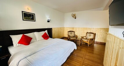 Headntail Kasauli Room Type - deluxe room with pool view