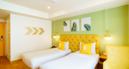 Bloom Hotel Cyber Towers Room Type - Standard Twin