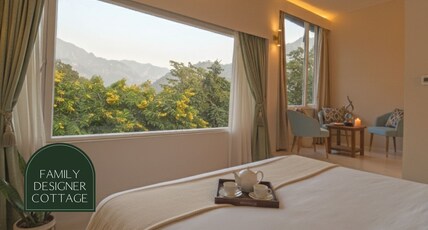 Narayana Sanctuary Resort by SALVUS Room Type - 2 Room Family Cottage With Mountain View with 1 Washroom