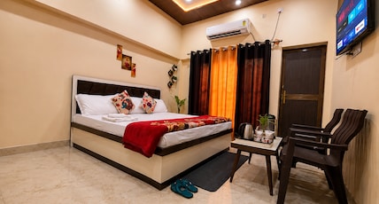 Thakur Homestay- Your Serenity in Varanasi Room Type - Deluxe DoubleBedroom with Balcony (303)- 3rd Floor (No Lift) Thakur Homestay- Your Serenity in Varanasi Room Type - Deluxe DoubleBedroom with Balcony (303)- 3rd Floor (No Lift)