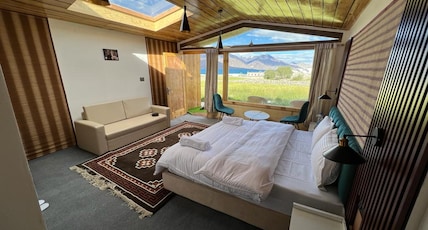 Misty Hills Cabins, Pangong Room Type - Luxury Cottage with Heating and Lake View Misty Hills Cabins, Pangong Room Type - Luxury Cottage with Heating and Lake View