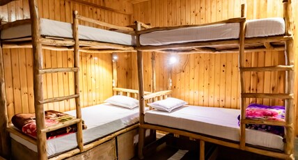 Mazel Tov Hostel & Cafe, Tirthan Valley Room Type - 8 Bed Dorm - 1