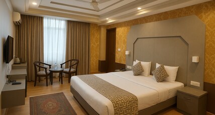 Crown Plaza Residency Room Type - Deluxe Room Hot and Cold Air Conditioning