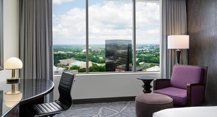 Hilton Atlanta Room Type - 1 KING BED SCENIC VIEW