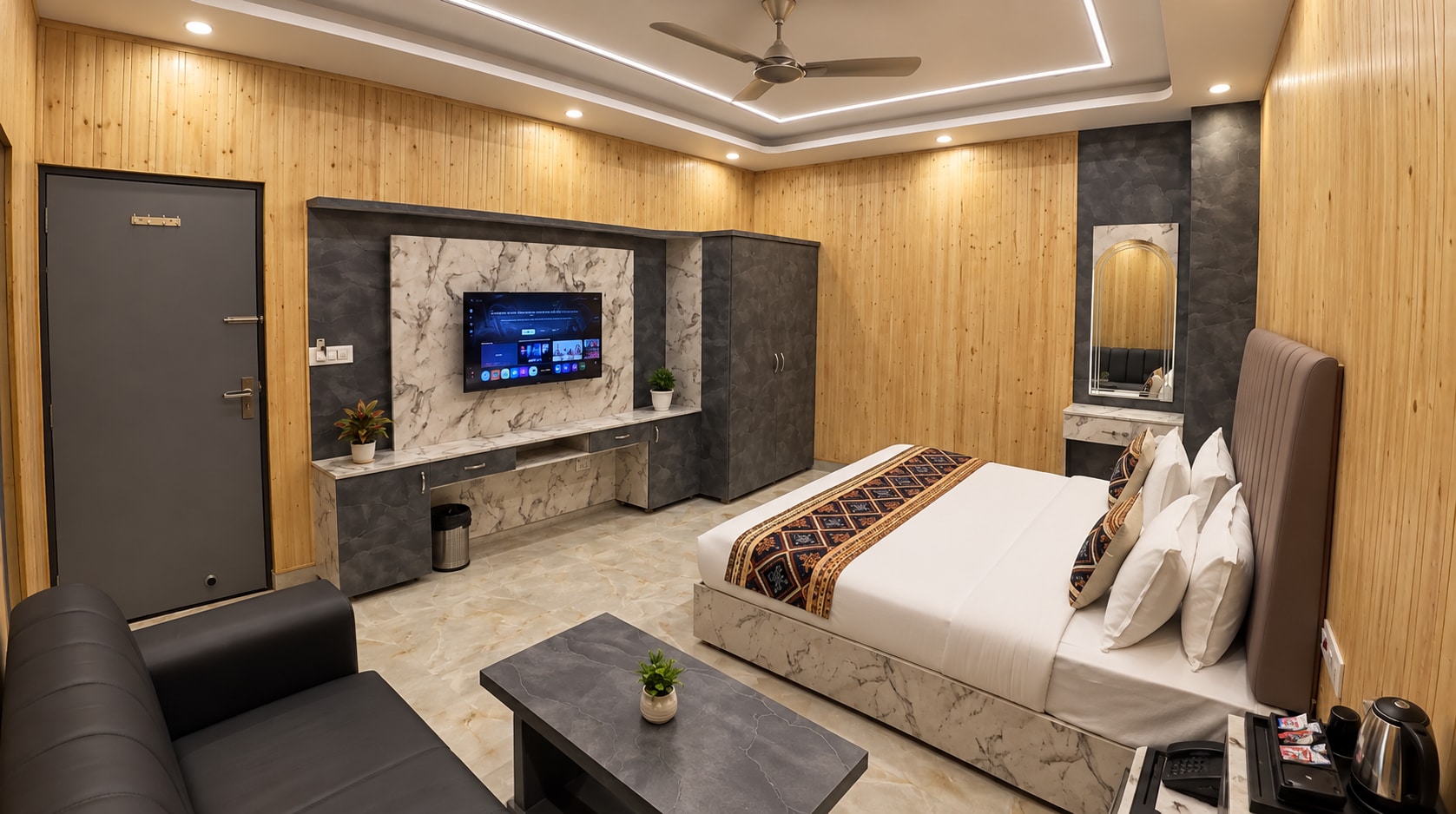 Sitara Grand HS Palace- 1.2 km from Har ki Pauri with Free Parking - Tap to explore photos