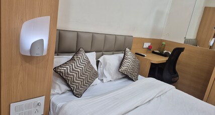 HOTEL SATYAM stay in luxury stay in comfort Room Type - Deluxe Room with Garden View