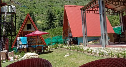 Mahamaya Camping Room Type - Family Cottage with Farm and Mountain View