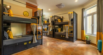 The Hosteller Bam Coorg Room Type - Bed in 8 Bed Mixed Dormitory with Balcony and Garden View