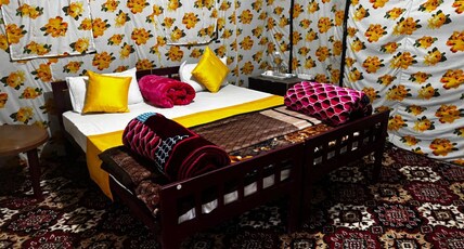 Divine Ganga Retreat Room Type - Deluxe Swiss Camp