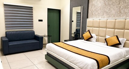 Hotel Apple, Fardapur, Near Ajanta Caves Room Type - Hill View Suite with King Bed Hotel Apple, Fardapur, Near Ajanta Caves Room Type - Hill View Suite with King Bed
