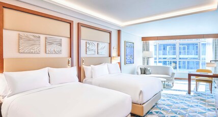 Hilton Cairo Nile Maadi Room Type - TWO QUEEN BDS EXEC RM VIEW