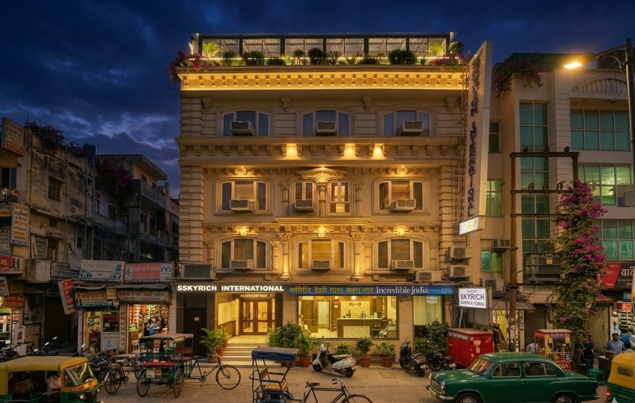 Hotel Sky Rich International @5 Min from Karol Bagh Metro Station - Tap to explore photos