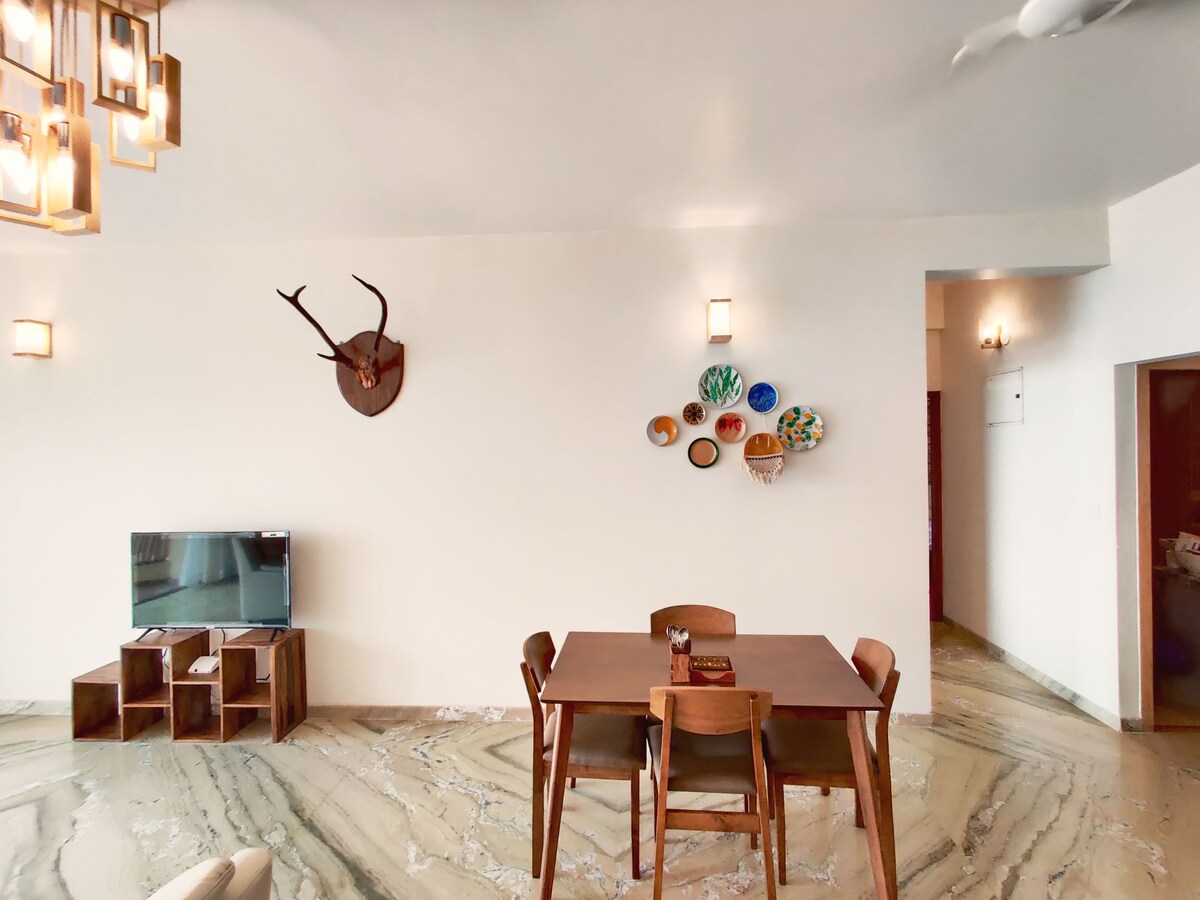 Splendid Sea Facing 2BHK Apartment near beach (E 201) - Tap to explore photos