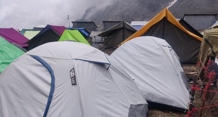 Agastya camp kedarnath near base camp Room Type - 4 person tent 3 person tent