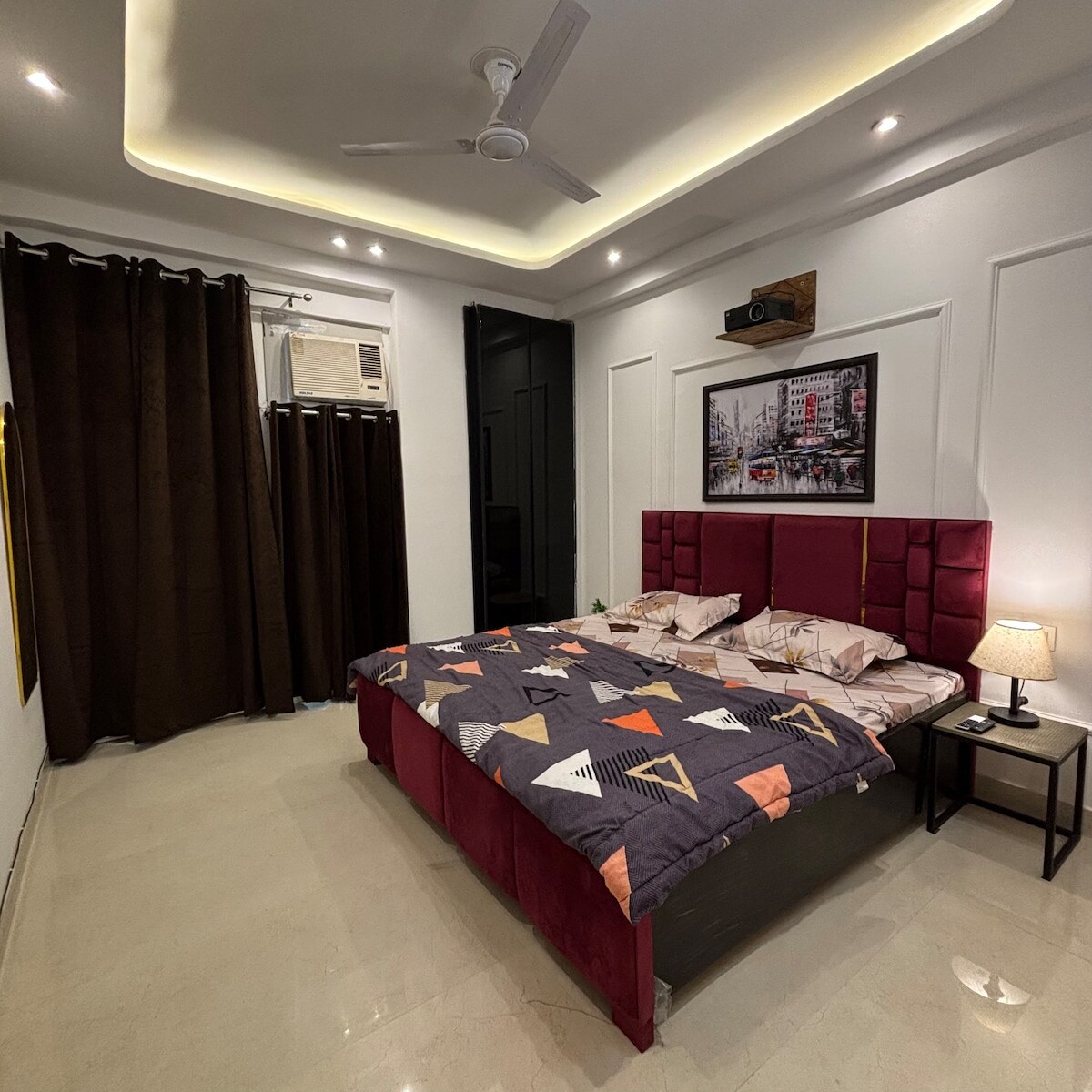 Heavenly Homes 5.0 Stylish 1BHK with Projector - Tap to explore photos