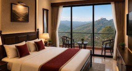 The Hamirgarh Heritage Resort Kumbhalgarh Room Type - Balcony view The Hamirgarh Heritage Resort Kumbhalgarh Room Type - Balcony view