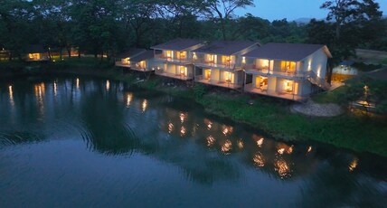 Praveg Lake Resort Daman Room Type - Duplex First Floor Lake View Cottages