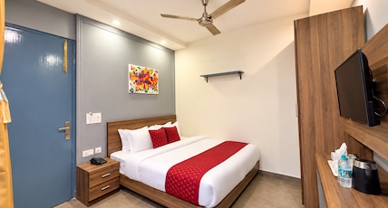 The Maple Woods Resort - (3 mins walk from Kosi River) Room Type - Deluxe Room with Balcony The Maple Woods Resort - (3 mins walk from Kosi River) Room Type - Deluxe Room with Balcony