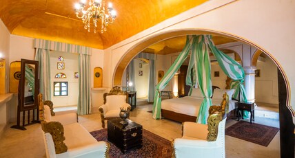 Medieval Forts, Kalwar, Jaipur Room Type - Chandramahal Suite With Private Terrace