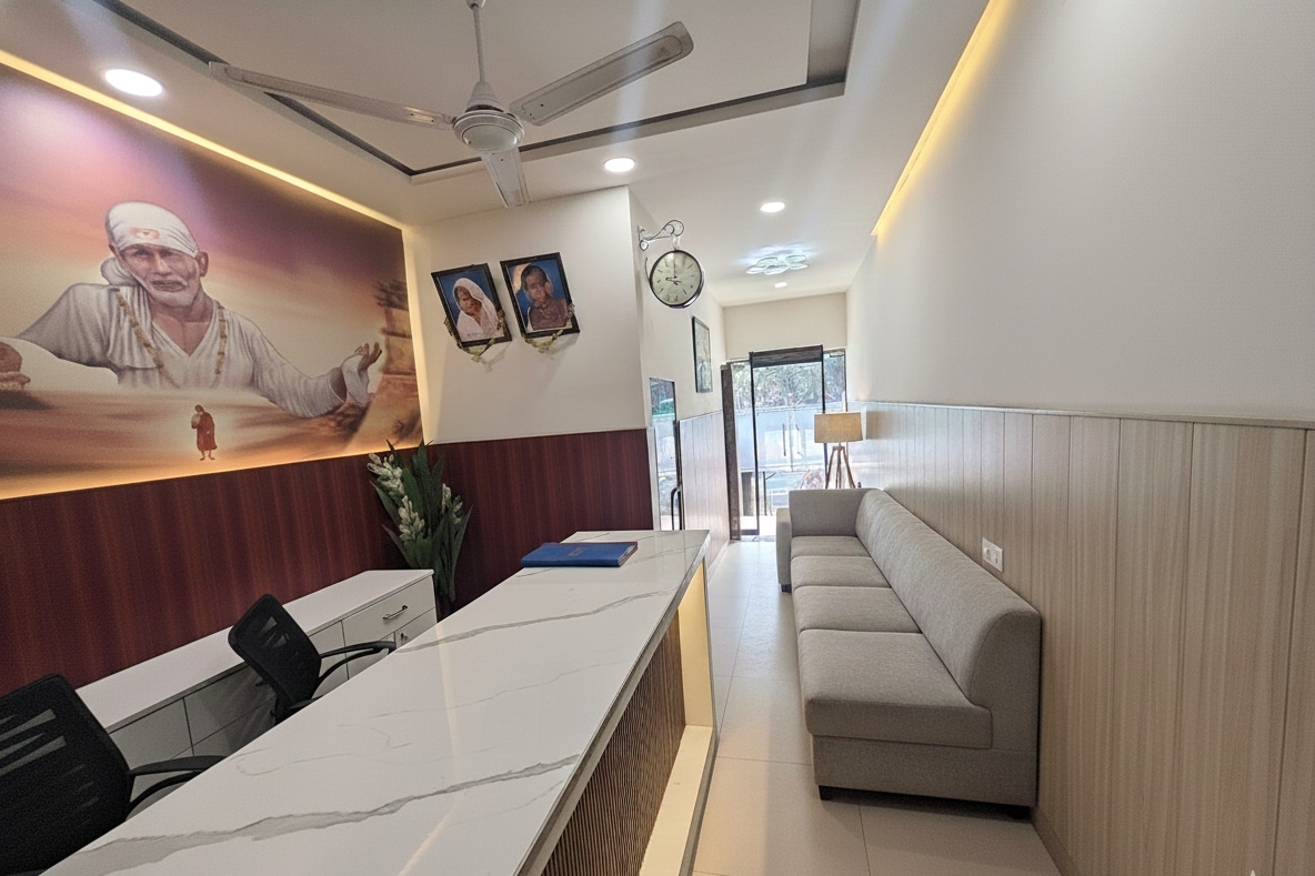 Hotel Shri Sai Deluxe | 1 Min from Adarsh Nagar Metro | Budget Stay for Couples & Families - Tap to explore photos
