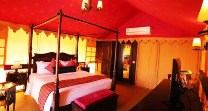 Serena Beach Resort Room Type - Deluxe AC Hut King - Size Bed