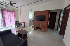2Bhk Fully furnished apartment in Gated society