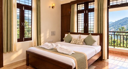 Hill View homes and Restaurant Near Bhimtal Room Type - Super Deluxe