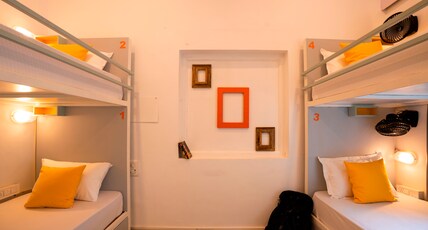 Zostel Rishikesh (Laxman Jhula) Room Type - 1 Bunk bed in 4 Bed Female only dorm