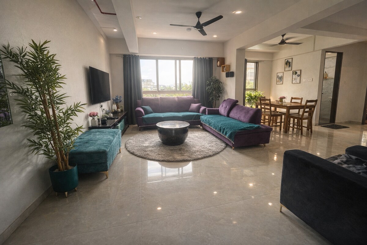 Indigo Tides Luxe 2BHK Steps to the Beach - Tap to explore photos