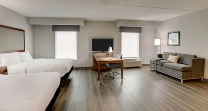Hampton Inn & Suites by Hilton Rome Room Type - 2QN STDO MIC FRIDG WTBR NS