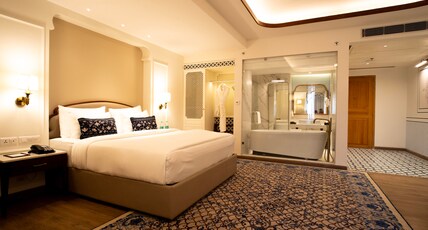 Bhagirathi By Atishay Room Type - Purna King Room (Hill Facing)