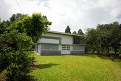 Private tropical Modern Kerala style house