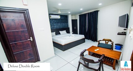 DELTA RESIDENCY Room Type - DELUXE ROOM AC
