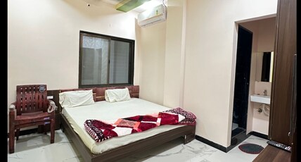 Hotel Krishna Raj  Room Type - AC Room no. 104 Deluxe King 