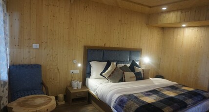 The Alpine Woods | A-frame Wooden Cottages Room Type - Luxury  A-Frame Cottage