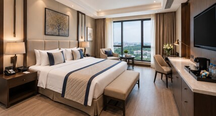 Hotel Grand Meridian Delhi Airport Room Type - Primium Room With Free One Way Airport Pic Up OR Drop Hotel Grand Meridian Delhi Airport Room Type - Primium Room With Free One Way Airport Pic Up OR Drop